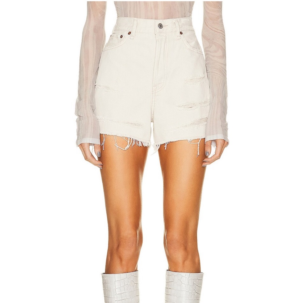 ACNE STUDIOS • HIGH RISE SHORTS - Picture 4 of 11